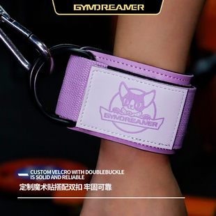 龙门架脚踝扣绳索后踢腿绑带脚套健身脚踝扣练臀脚环踝力量训练