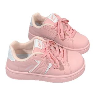 回力蜜桃粉色德训鞋女2025秋冬季新款韩版原创小众板鞋子百搭学生