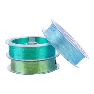 1股幻彩线 0.1极细单股彩金缠花丝线刺绣diy汉服头饰绣花编织材料