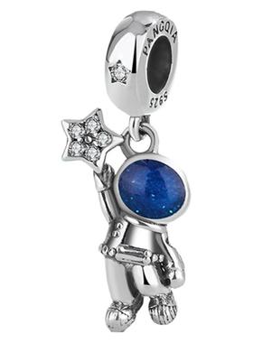 防过敏女纯银饰品配件复古银手链