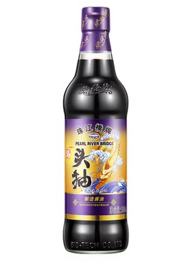 珠江桥牌御品头抽酱油小瓶天然酿造头道生抽0添加特级豉油家用