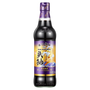 珠江桥牌御品头抽酱油小瓶天然酿造头道生抽0添加特级豉油家用