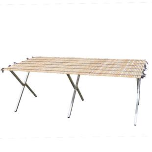 夜市摆摊桌子展示架摆地摊折叠货架竹席神器一秒收摊摊位桌便携