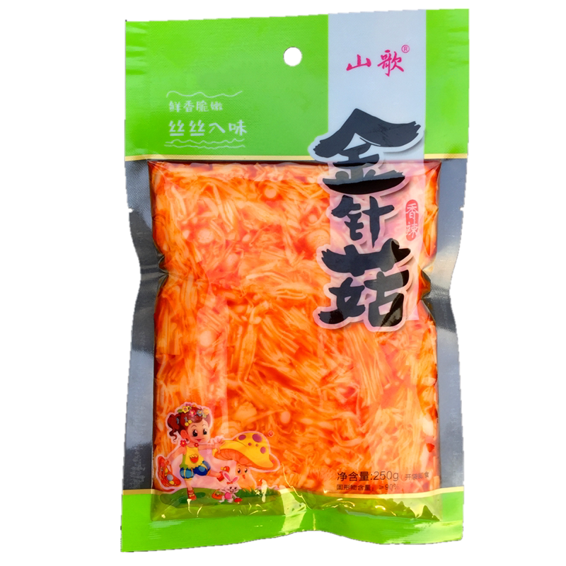 山歌品牌香辣金针菇