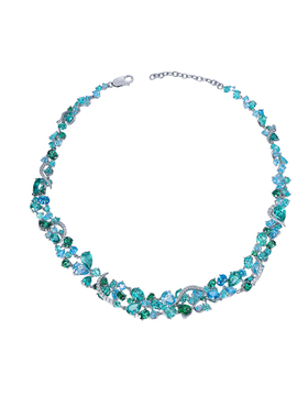 MONICONIC天然皓石925银女赠礼盒