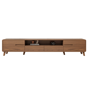 电视柜现代简约茶几组合小户型地柜新中式客厅落地边柜电视机柜