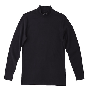 高个子男士加长版保暖上身单件上衣中高领德绒打底衫内穿保暖内衣