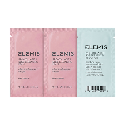 【明星养卸修护组合】ELEMIS艾丽美卸妆膏3g*2+玫瑰精修水1.5ml