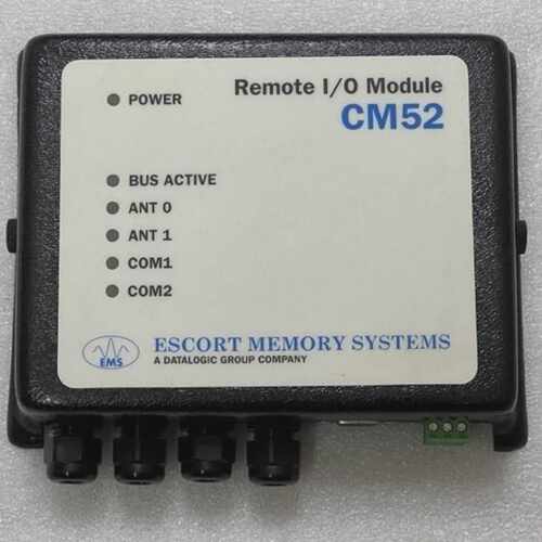 Datalogic Escort Memory Systems CM52 Remote I/O Module Used