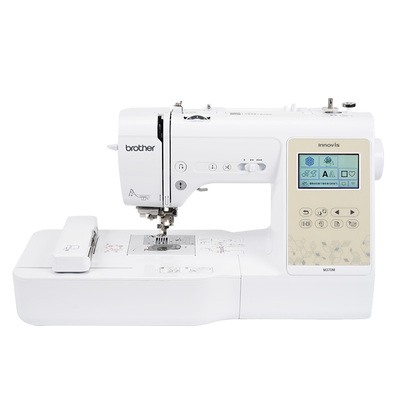 日本brother兄弟家用电脑绣花一体机全自动刺绣缝纫机M370M