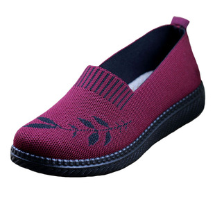 北京布鞋女鞋春季舒适软底中老年人妈妈宽松老太太防滑奶奶单鞋