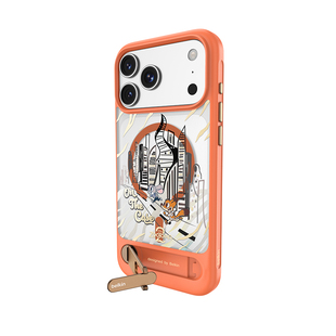 Belkin贝尔金疯狂动物城2磁吸360°旋转支架手机壳适用苹果17iPhone17ProMax保护套兼容MagSafe&Qi2无线防摔