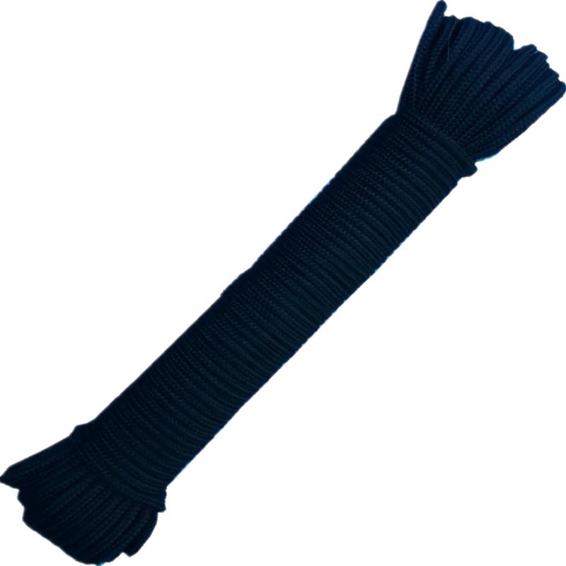 耐磨尼龙绳捆绑绳1mm1.5mm2mm3mm包装黑白色编织绳窗帘拉绳细绳子