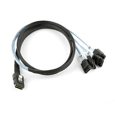 minisas8087转sata1分4硬盘线6G