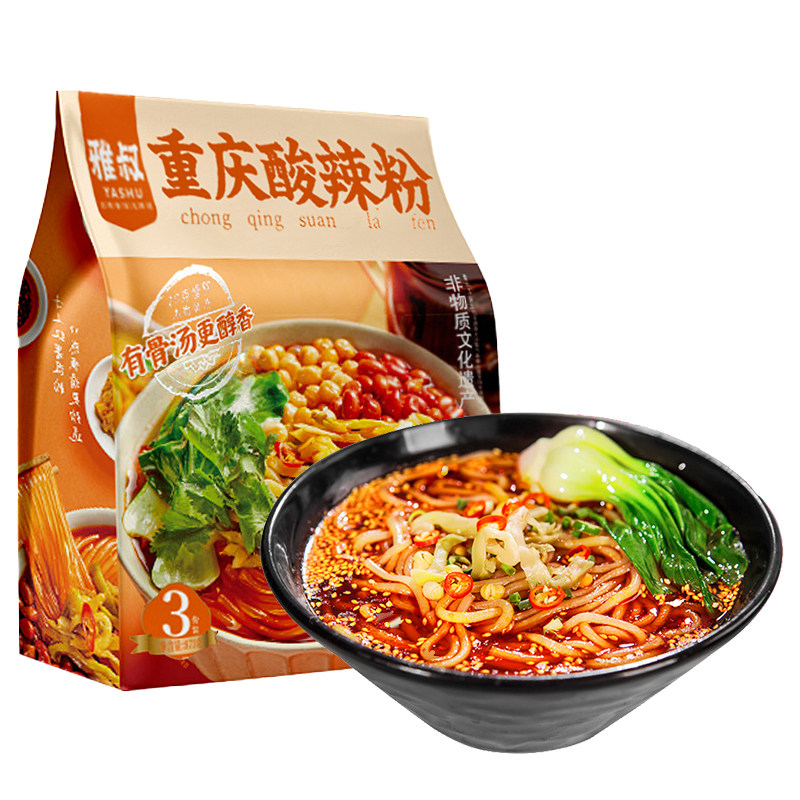 雅叔重庆酸辣粉袋装品牌特产