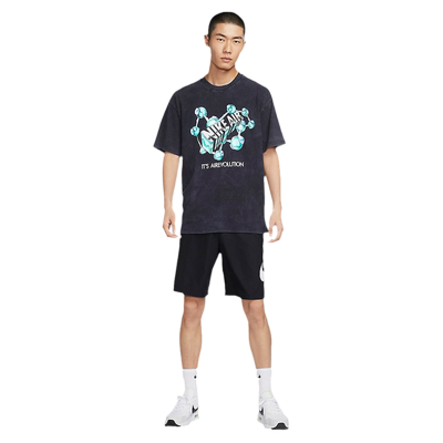 耐克短袖男装针织字母印花T恤