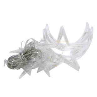 星星灯小彩灯闪灯满天星五角星窗帘灯卧室装饰房间阳台飘窗布置