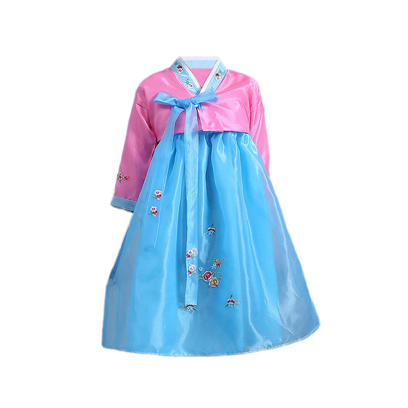 朝鲜服装鲜族服女改良韩服短款舞蹈演出服韩国宫廷古装大长今衣服