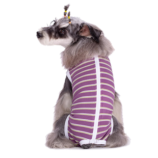 狗狗生理裤宠物母狗连体姨妈裤防公狗骚扰防乱尿断奶服四脚生理裤