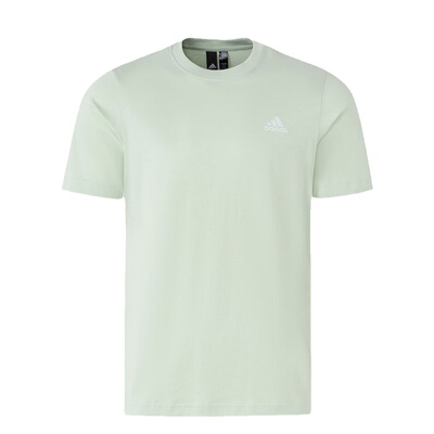 阿迪达斯男子运动短袖T恤2024夏