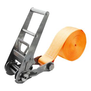 不锈钢3寸8吨75mm重型紧绳器无钩耐磨捆绑带轮船运输集装箱加固带