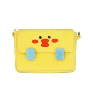 红小豆同款鸭鸭包红小豆周边毛绒单肩包卡通斜挎包挂件动漫手办礼