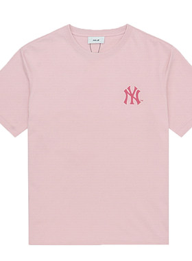 MLB美职棒官方正品T恤男装女装2026春季新款运动服粉色休闲短袖