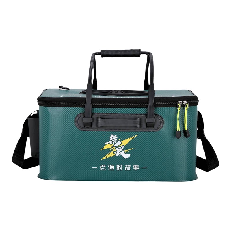 加厚EVA折叠活鱼桶|多功能野钓