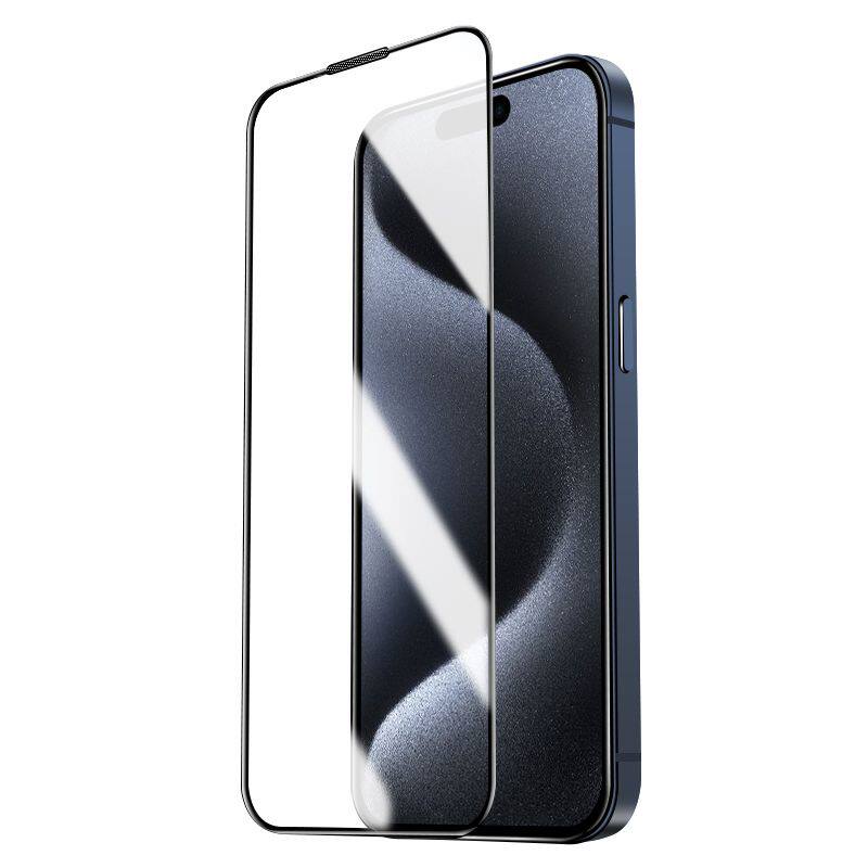 苹果iphone15pro钢化膜听筒防尘
