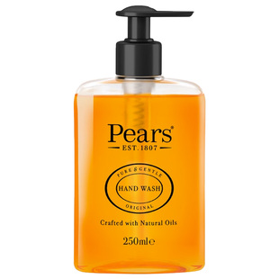 联合利华英国进口pears梨牌洗手液家用保湿植萃温和高级木质香氛
