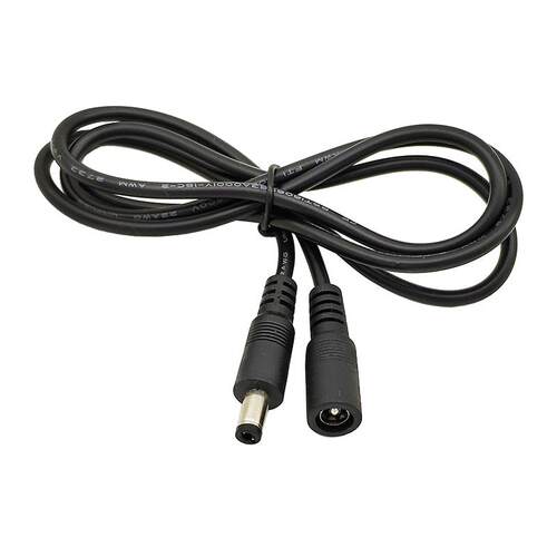 19V连接头电源线 纯铜双公头DC5.5-2.5mm电源延长线24V直流公母头