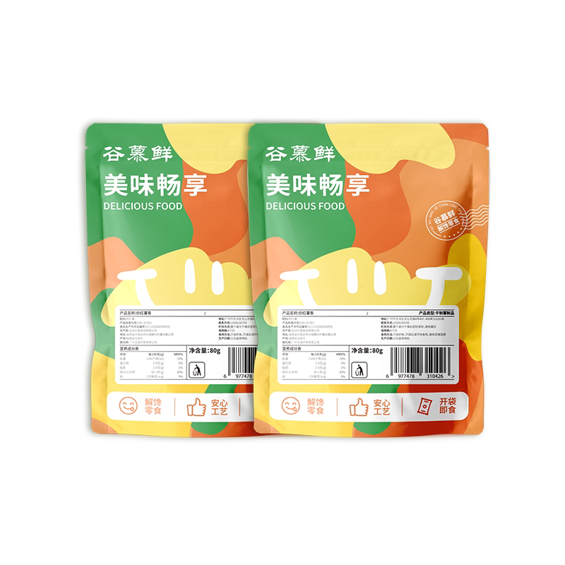 【拍2再送1包】谷慕鲜特硬磨牙棒非油炸沙炒红薯条酥脆地瓜番薯干