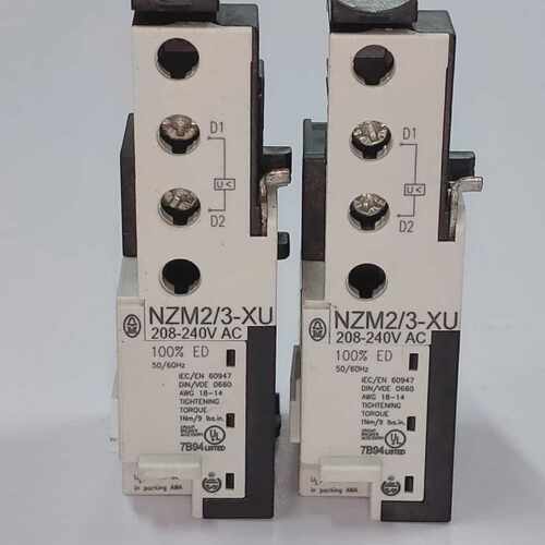 MOELLER NZM2/3-XU 208-240V 交流电欠压释放 NZM2/3-XU-208-240V