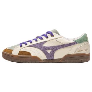 Mizuno美津浓25情侣复古拼色时尚薄底休闲板鞋CT CLUB