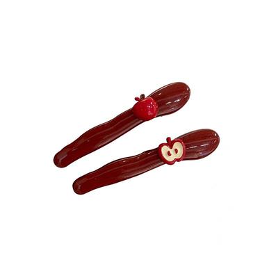 韩国可爱小苹果刘海发夹儿童发卡