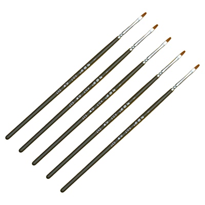 榭得堂模型上色笔面相笔平笔勾线渗线笔水性漆涂装上色笔刷谢德堂