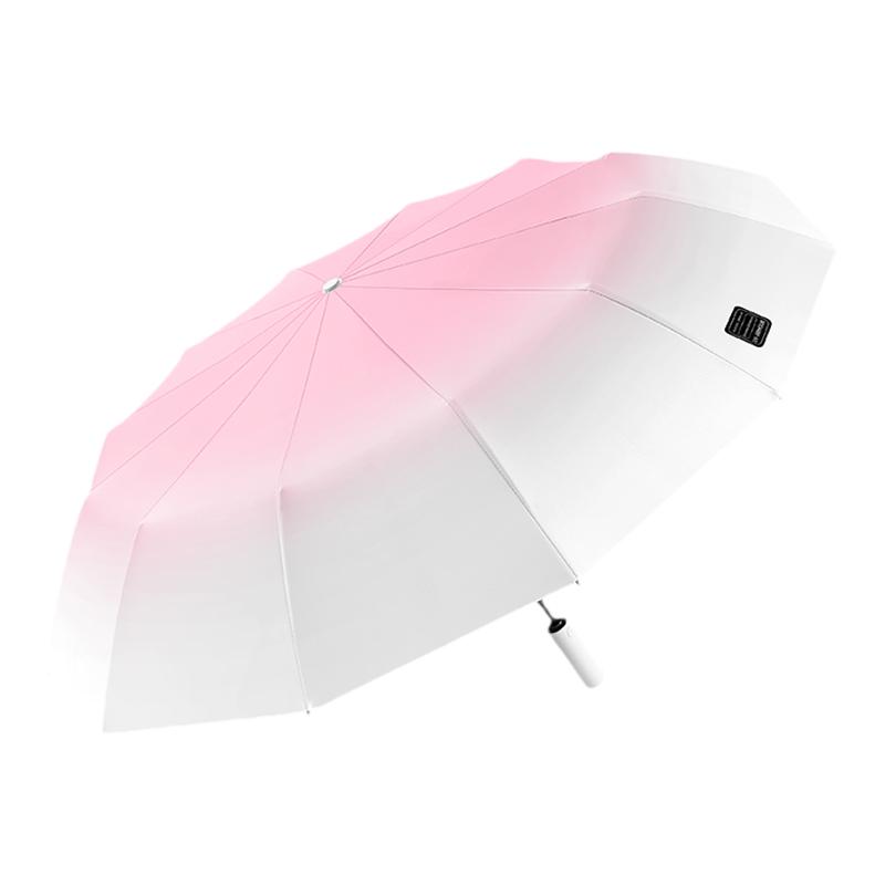 雨伞自动晴雨大号女高颜值加大加厚加固抗两用防风专用遮阳折叠