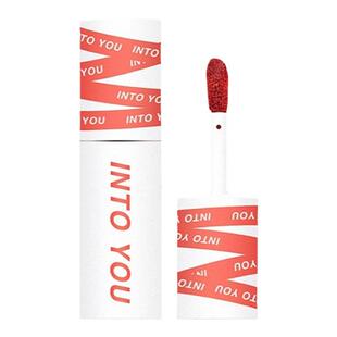 黄皮闭眼冲！into you唇泥胡萝卜色em06虞美人同款口红唇釉正品女