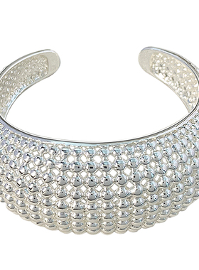 镂空圆球手镯Ameistudio铜镀女