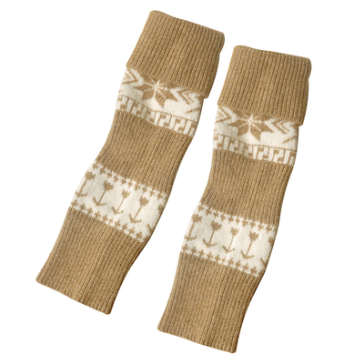 日系羊毛袜套女秋冬季加厚保暖