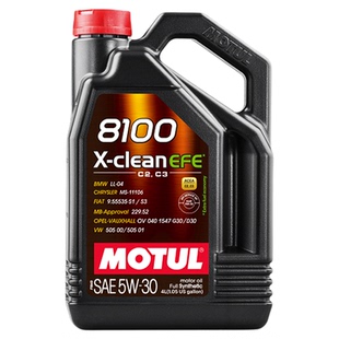 MOTUL摩特8100X-cleanEFE5W30国六低灰分全合成汽车机油原装正品