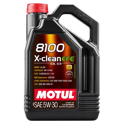 MOTUL摩特8100X-cleanEFE5W30国六低灰分全合成汽车机油原装正品