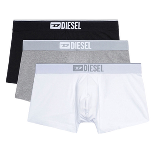 Diesel迪赛 男士潮牌3件装时尚舒适平角裤四角内裤 00ST3V 0GDAC