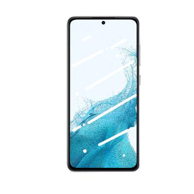 适用三星s22钢化水凝膜s22ultra手机膜s23uitra保护原厂s22u全屏galaxys21官方samsungs贴膜plus指纹解锁p是