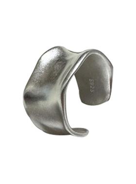 小众设计高质感通体925银女戒指