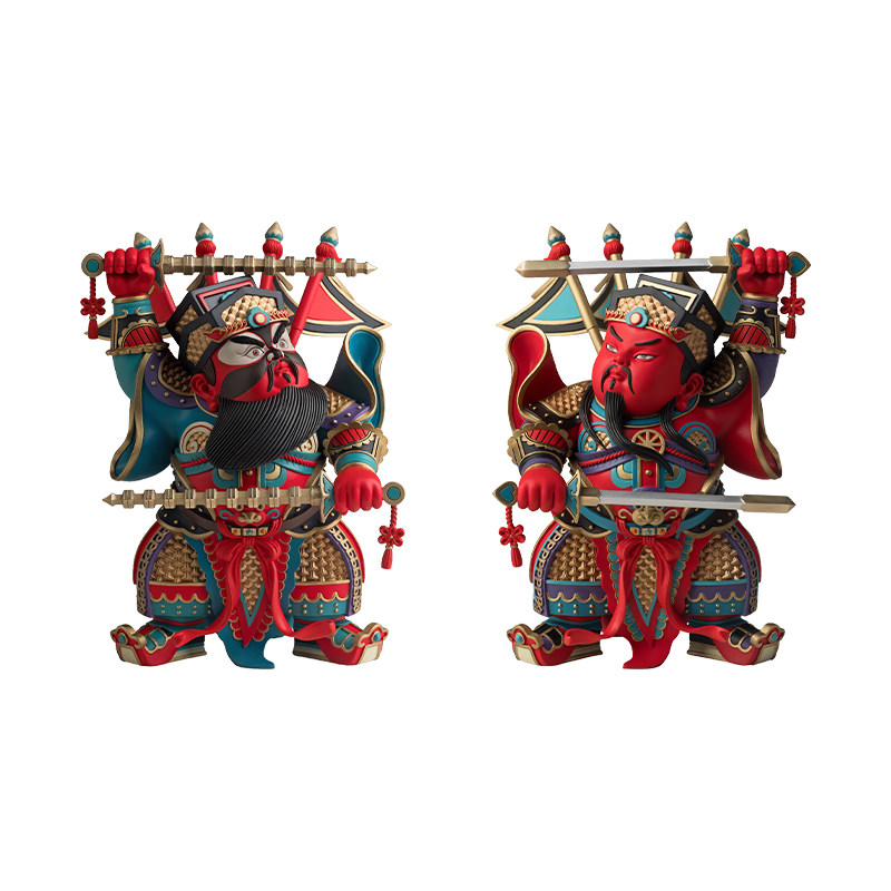 铜师傅《吉祥双雄》摆件