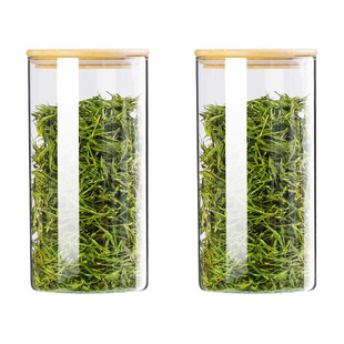 玻璃密封罐食品级密封瓶咖啡豆存储物罐家用杂粮收纳空瓶茶叶罐子