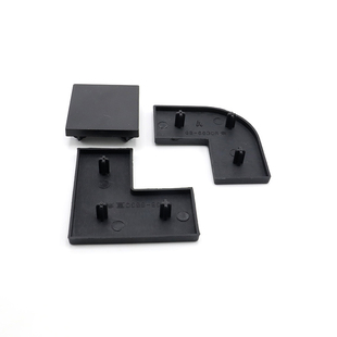 盖板铝型材欧标端盖堵头面16/20/30/40/45/60/80/90/100塑料封盖