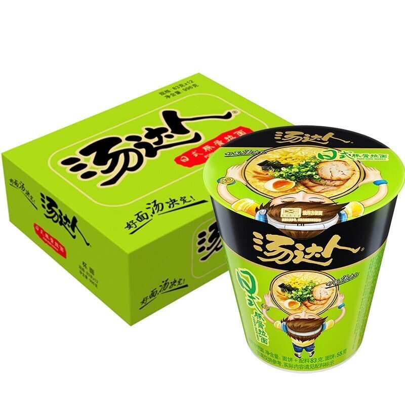 统一汤达人杯装泡面方便面