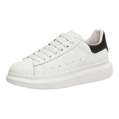 TATA他她厚底休闲板鞋男鞋轻便百搭运动小白鞋2025春季新OEQ01AM5